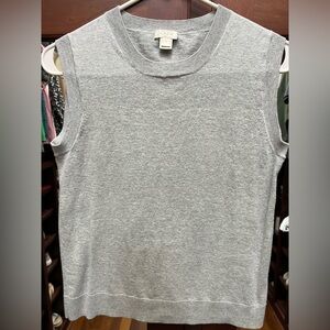 J. Crew Small Grey Knit Sleeveless Top